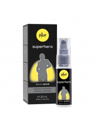 Пролонгатор-сыворотка pjur Superhero Delay Serum - 20 мл. - Pjur - купить с доставкой в Новочебоксарске