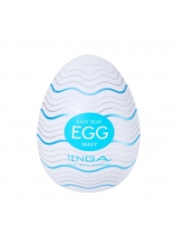 Мастурбатор-яйцо Tenga Egg Wavy - Tenga - в Новочебоксарске купить с доставкой