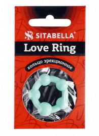 Цветное эрекционное кольцо с 5 бусинами Love Ring - Sitabella - в Новочебоксарске купить с доставкой