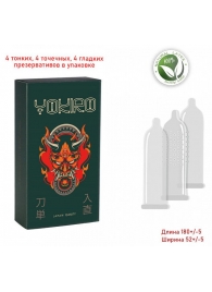 Презервативы YOKIRO Mix - 12 шт. - Sitabella - купить с доставкой в Новочебоксарске