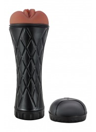 Коричневый мастурбатор-вагина Marly - Dream Toys - в Новочебоксарске купить с доставкой