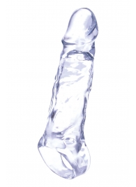 Прозрачная насадка-удлинитель Length Enhancer с подхватом - 16 см. - NMC - в Новочебоксарске купить с доставкой