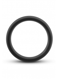 Черное эрекционное кольцо Silicone Go Pro Cock Ring - Blush Novelties - в Новочебоксарске купить с доставкой