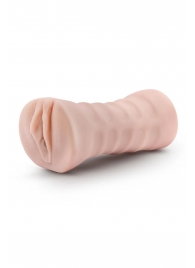 Телесный мастурбатор-вагина Ayumi с вибрацией - Blush Novelties - в Новочебоксарске купить с доставкой