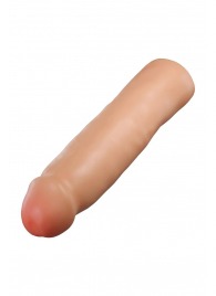 Телесная насадка-удлинитель Tenacity - 21,6 см. - Blush Novelties - в Новочебоксарске купить с доставкой
