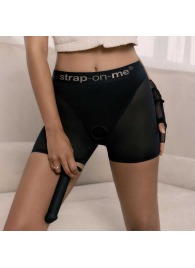 Трусики-шорты для фиксации насадок Strap-on-me Harness Lingerie Halo - size XS - Strap-on-me - купить с доставкой в Новочебоксарске