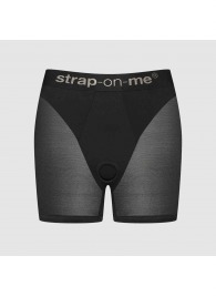 Трусики-шорты для фиксации насадок Strap-on-me Harness Lingerie Halo - size M - Strap-on-me - купить с доставкой в Новочебоксарске