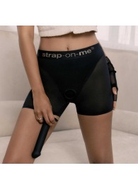 Трусики-шорты для фиксации насадок Strap-on-me Harness Lingerie Halo - size XL - Strap-on-me - купить с доставкой в Новочебоксарске