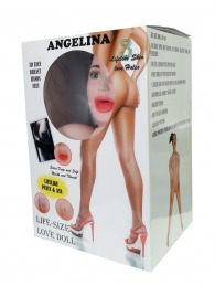 Надувная секс-кукла Angelina 3D - Boys of Toys - в Новочебоксарске купить с доставкой