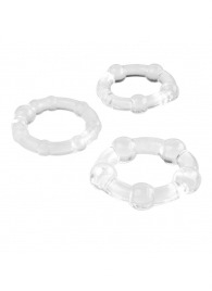 Набор из 3 эрекционных прозрачных колец - Boys of Toys - в Новочебоксарске купить с доставкой