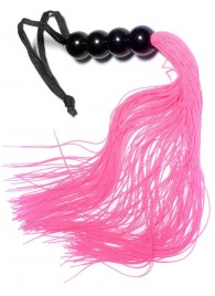 Розовая силиконовая плеть - 35,5 см. - Boys of Toys - купить с доставкой в Новочебоксарске