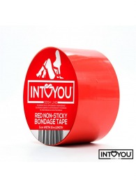 Красный скотч для фиксации Non-Sticky Bondage Tape - 15 м. - Intoyou - купить с доставкой в Новочебоксарске