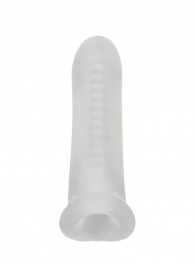 Белый фаллоудлинитель Striker - 13,5 см. - Lola Games - в Новочебоксарске купить с доставкой