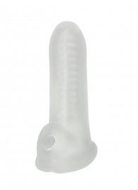 Белый фаллоудлинитель Striker - 13,5 см. - Lola Games - в Новочебоксарске купить с доставкой