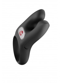 Черное эрекционное виброкольцо Nos - Fun Factory - в Новочебоксарске купить с доставкой