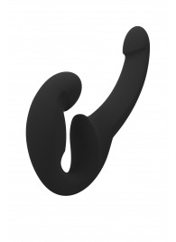 Черный безремневой страпон Share Lite - Fun Factory - купить с доставкой в Новочебоксарске