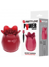 Красная насадка для wand-массажера - Baile