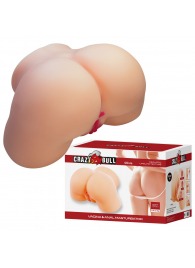 Телесный мастурбатор с 2 любовными отверстиями Olivia - Baile - в Новочебоксарске купить с доставкой