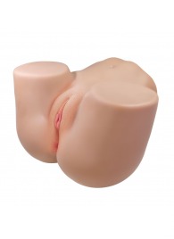 Телесный мастурбатор Julia с 2 любовными тоннелями - Baile - в Новочебоксарске купить с доставкой