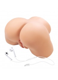 Телесный мастурбатор Olivia с 2 любовными отверстиями - Baile - в Новочебоксарске купить с доставкой