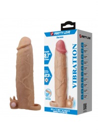 Телесная насадка на пенис Xerxes - 22 см. - Baile - в Новочебоксарске купить с доставкой