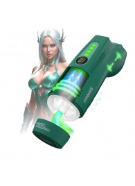 Интерактивный мастурбатор Ayla с вакуумом, вибрацией и голосом - Shots Media BV - в Новочебоксарске купить с доставкой