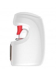 Белый мастурбатор с язычком и возвратно-поступательными движениями - Secwell - в Новочебоксарске купить с доставкой