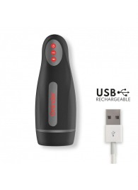 Черный автоматический мастурбатор с управлением через приложение - Oninder - в Новочебоксарске купить с доставкой