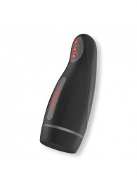 Черный автоматический мастурбатор с управлением через приложение - Oninder - в Новочебоксарске купить с доставкой