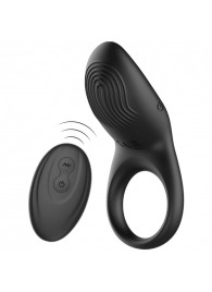 Черное эрекционное виброкольцо с пультом ДУ - Ibiza - в Новочебоксарске купить с доставкой