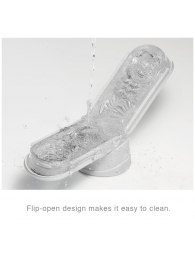 Белый мастурбатор FLIP 0 (ZERO) - Tenga - в Новочебоксарске купить с доставкой