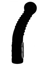 Чёрный стимулятор простаты с ротацией Prostate Twister - 20 см. - Orion - в Новочебоксарске купить с доставкой