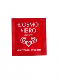 Пробник женского стимулирующего лубриканта на силиконовой основе Cosmo Vibro - 3 гр. - Биоритм - купить с доставкой в Новочебоксарске