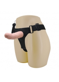 Реалистичный страпон-фаллоимитатор на трусиках Ultra Passionate Harness - 15 см. - Baile - купить с доставкой в Новочебоксарске