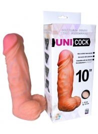 Фаллическая насадка Харнесс UNICOCK 10  - 25 см. - LOVETOY (А-Полимер) - купить с доставкой в Новочебоксарске