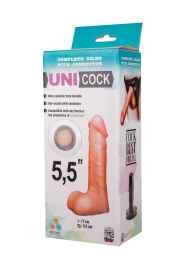 Фаллическая насадка Харнесс UNICOCK 5,5  - 17 см. - LOVETOY (А-Полимер) - купить с доставкой в Новочебоксарске
