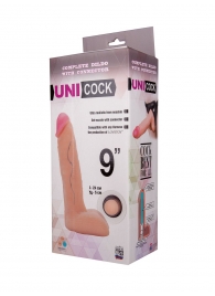 Фаллическая насадка Харнесс UNICOCK 9  - 24 см. - LOVETOY (А-Полимер) - купить с доставкой в Новочебоксарске