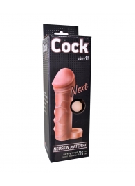 Фаллоудлинитель с кольцом COCK size M - 15 см. - LOVETOY (А-Полимер) - в Новочебоксарске купить с доставкой