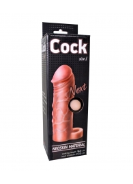 Фаллоудлинитель с кольцом COCK size L - 16,5 см. - LOVETOY (А-Полимер) - в Новочебоксарске купить с доставкой