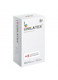 Разноцветные ароматизированные презервативы Unilatex Multifruit  - 12 шт. + 3 шт. в подарок - Unilatex - купить с доставкой в Новочебоксарске