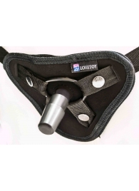 Вибрострапон с двумя насадками UniStrap - 18 и 18 см. - LOVETOY (А-Полимер) - купить с доставкой в Новочебоксарске