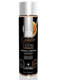Лубрикант с ароматом крем-брюле JO GELATO CREME BRULEE - 120 мл. - System JO - купить с доставкой в Новочебоксарске
