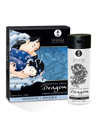 Интимный мужской крем SHUNGA DRAGON SENSITIVE - 60 мл. - Shunga - купить с доставкой в Новочебоксарске