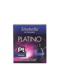 Стимулирующая насадка с усиками и шипиками Platino  Ураган - Sitabella - купить с доставкой в Новочебоксарске