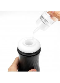 Мастурбатор с регулируемой плотностью обхвата Custom Strength CUP Twist Ripple - Tenga - в Новочебоксарске купить с доставкой