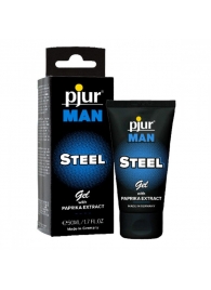 Эрекционный гель для пениса pjur MAN Steel Gel - 50 мл. - Pjur - купить с доставкой в Новочебоксарске