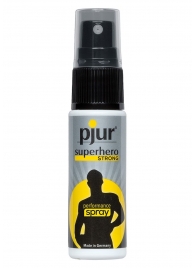 Спрей-пролонгатор длительного действия pjur SUPERHERO Strong Spray - 20 мл. - Pjur - купить с доставкой в Новочебоксарске