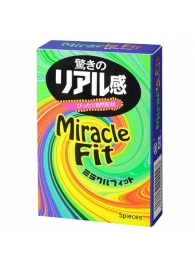 Презервативы Sagami Xtreme Miracle Fit - 5 шт. - Sagami - купить с доставкой в Новочебоксарске