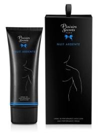 Возбуждающий крем для мужчин Nuit Ardente Creme Performante Plaisirs Secrets - 60 мл. - Plaisir Secret - купить с доставкой в Новочебоксарске