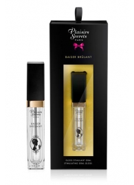 Стимулирующий блеск для губ Baiser Brulant Gloss Plaisirs Secrets - 7 мл. - Plaisir Secret - купить с доставкой в Новочебоксарске